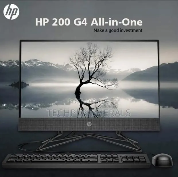 New Desktop Computer HP 200 G4 All-in-One 8GB Intel Core i5 SSD 512GB · Photo 1