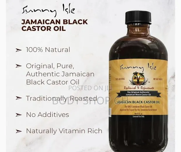 Castor Oil for Hair + Beard Growth- Sunny Isle(8oz or 240ml) · Photo 1