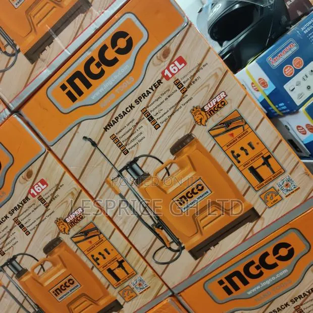 Super Efficient 16l Nozzle Adjustable Knapsack Sprayer From Ingco · Photo 1