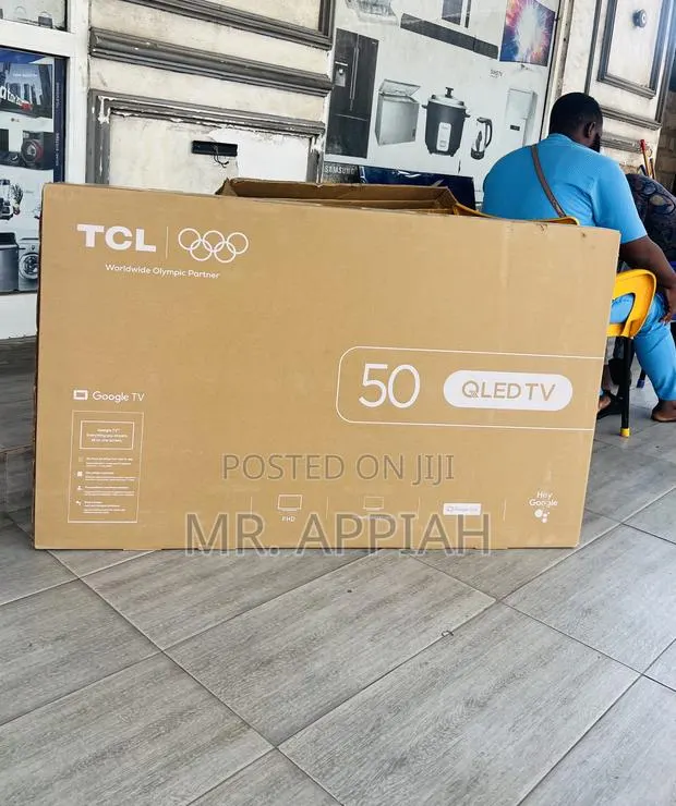 Get Premium TCL 50 Qled Google Smart Television(Black)2025 Model · Photo 1