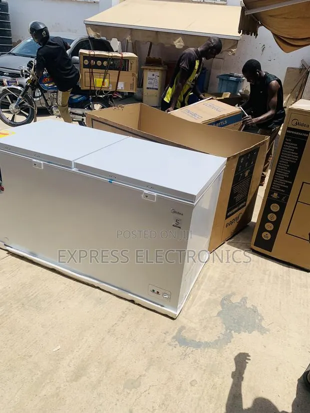 Quick Chill Double Door 508l Chest Freezer Midea · Photo 1