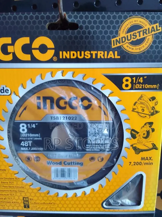 Ingco TCT Saw Blade 8" · Photo 1