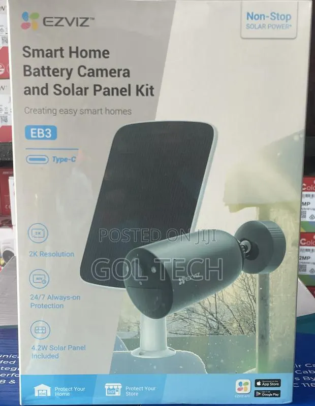 Ezviz Smart Battery Camera and Solar Panel Kit · Photo 1