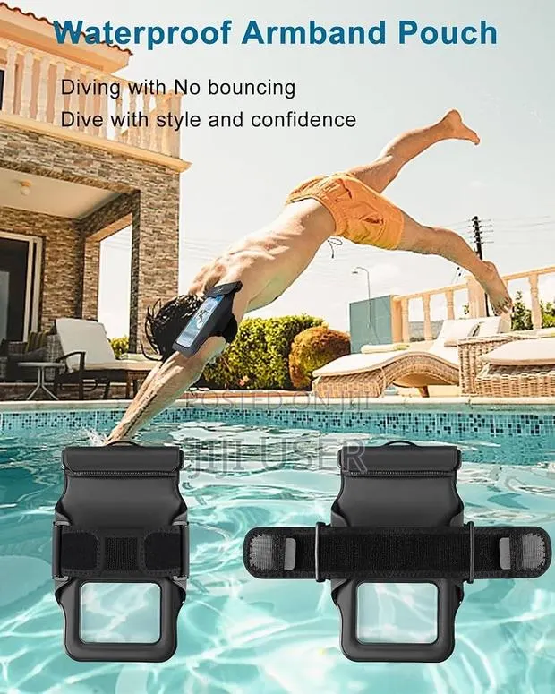 Waterproof Phone Pouch & Armband, Underwater Water Proof Phone Case · Photo 1