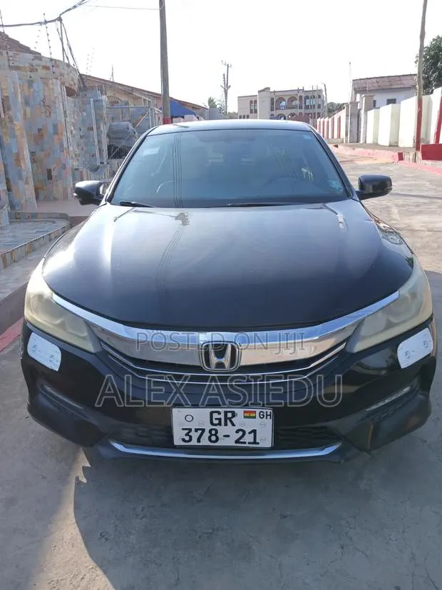 Honda Accord 2016 Black · Photo 1