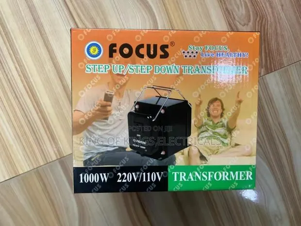 Focus Step Up/Step Down Transformer – 1000w (220v/110v) · Photo 1