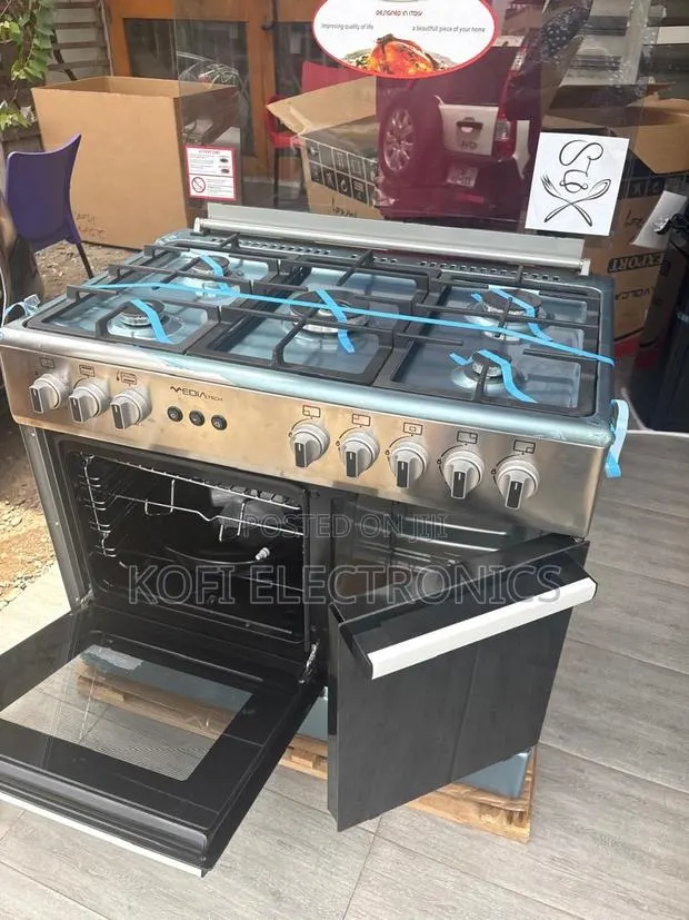 Mediatech 60x90 Gas Cooker Spacious Cooking for Every Home · Photo 1