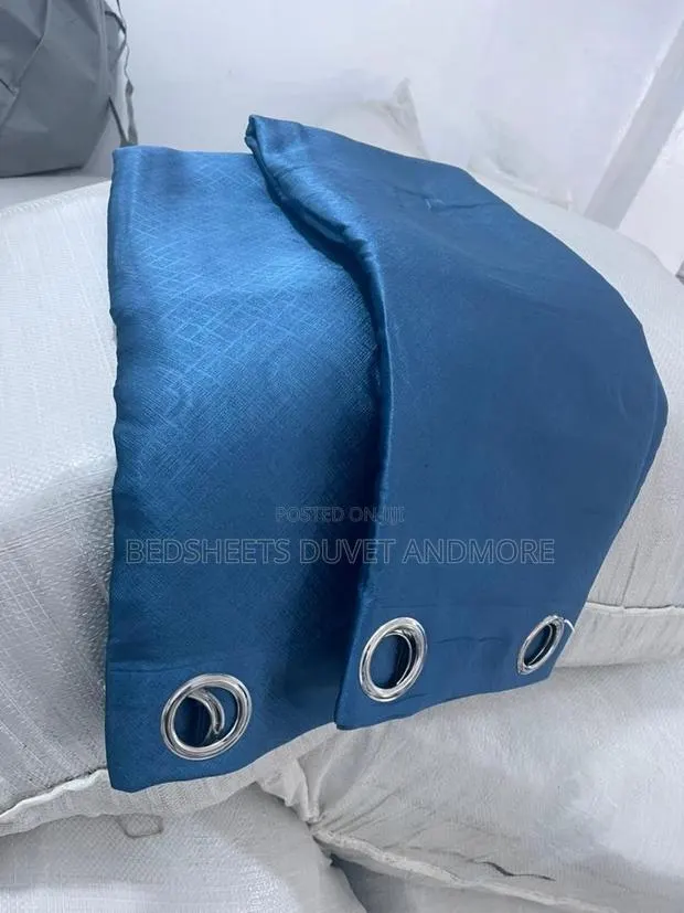 Blue Blackout Curtains · Photo 1