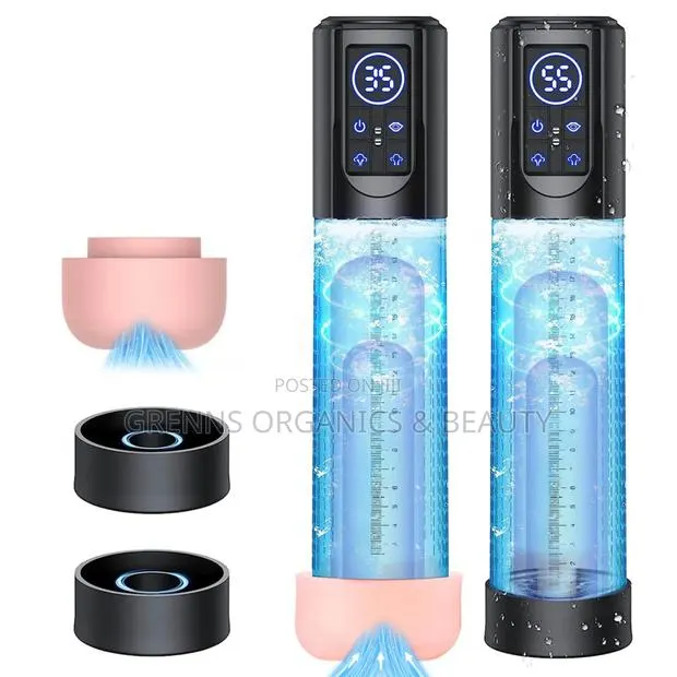 Penis Enlarging Vacuum Pump Automatic Ipx7 Water Proof Led · Photo 1