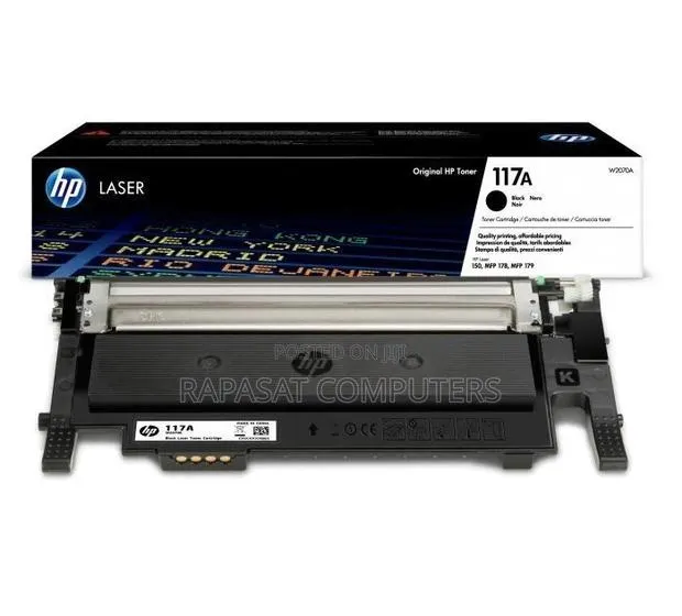 Hp 117a Black Original Toner Cartridge (W2070a Laser Toner) · Photo 1