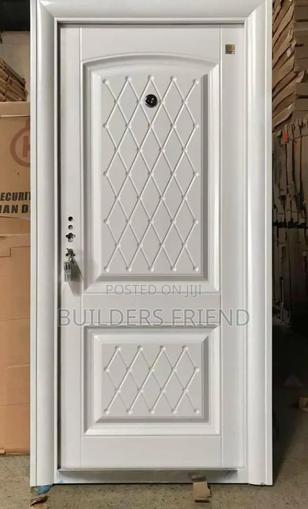 Standard White Stainless Steel Security Door+All Accessories · Photo 1
