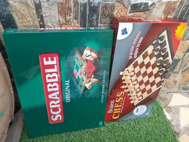 Scrabble and Chess - Board Game Set · Photo 1