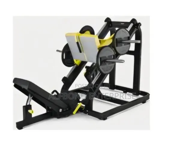 Linear Leg Press Machine Plus 100kg Weight · Photo 1