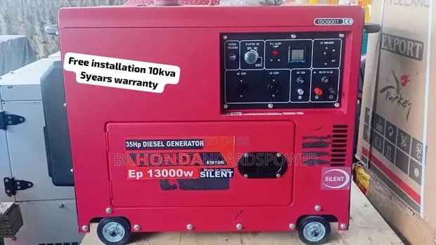 HONDA 10KVA Electric Start Generator | Super Silent High 10kva · Photo 1