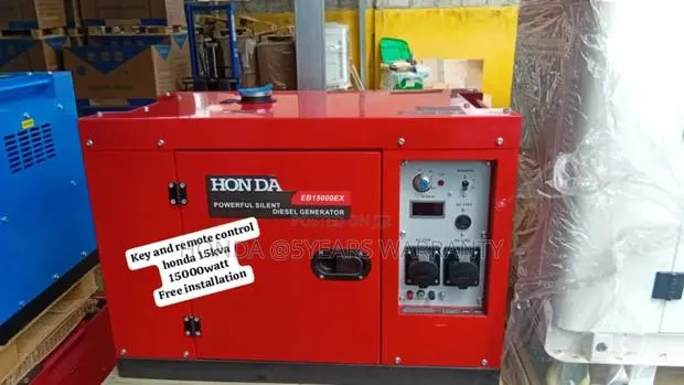 Power Enhancers Honda Generator 15kva 15000wax Remote Contro · Photo 1