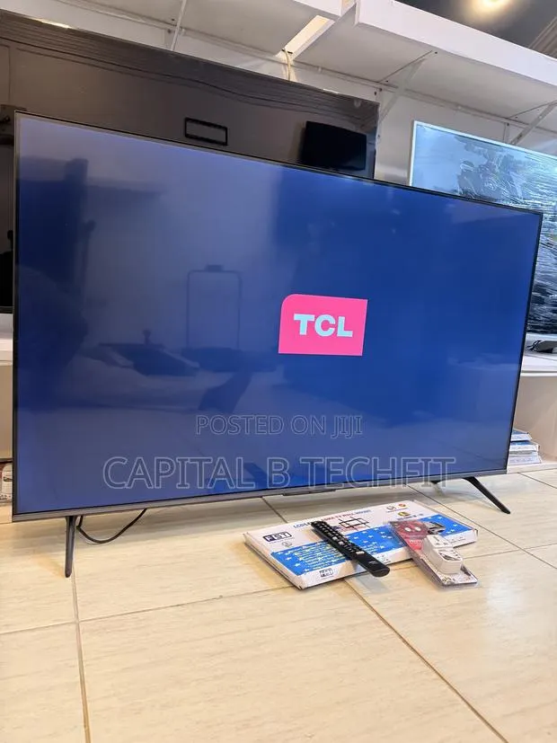 European Standard 55inches Full Digital Qled TCL Google TV · Photo 1