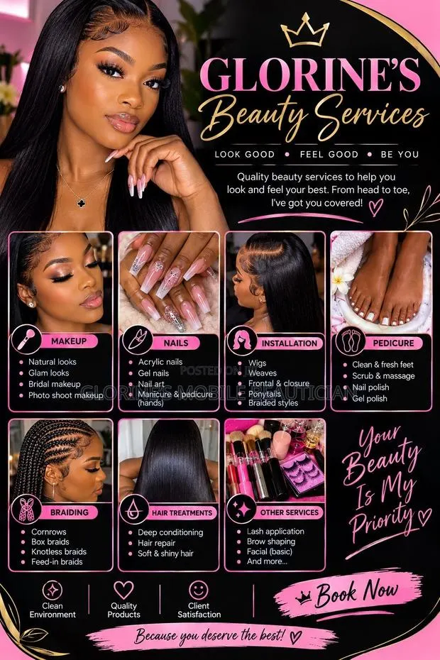 Mobile Beautician in Accra · Photo 1