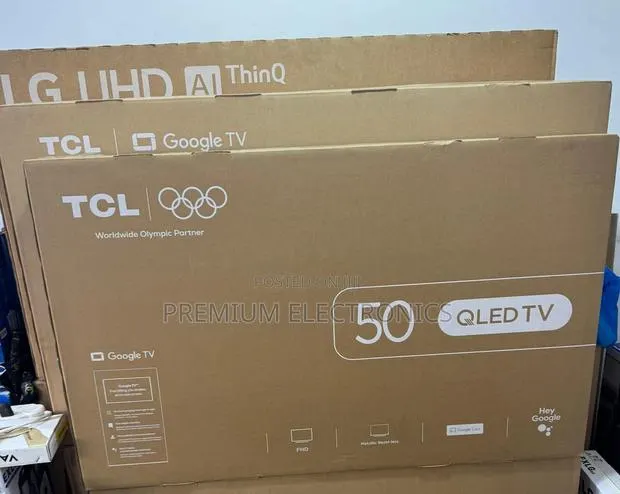 TCL 50s5k Television 50-Inch Smart TV Qled HDR 10 Google TV 2026 Box · Photo 1