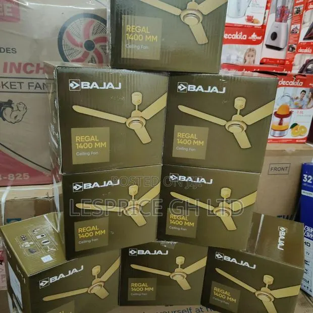 Classy High Grade 1400mm Ceiling Fan With Long Blades From Bajaj · Photo 1