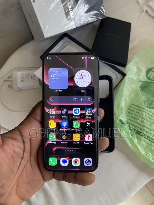 Infinix Note Edge 256 GB Black · Photo 1