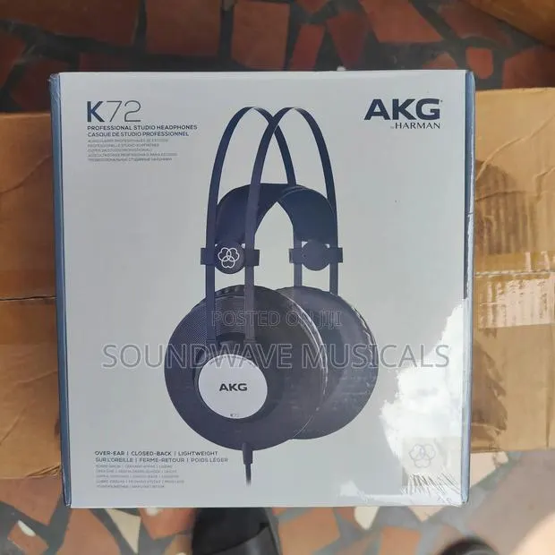 Akg Close-Black Headphone · Photo 1