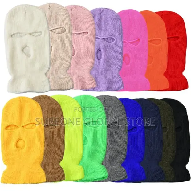 Winter Army Tactical Mask 3 Hole Full Face Mask · Photo 1