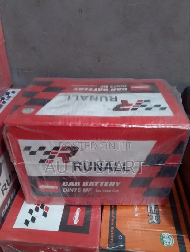 Car Battery 15 Plate /75ah RUNALL · Photo 1