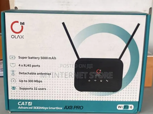 Olax Ax8 Pro 4g Router · Photo 1