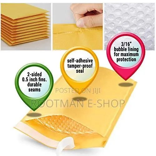 Padded Bubble Envelopes Bags Postal Wrap Envelope · Photo 1