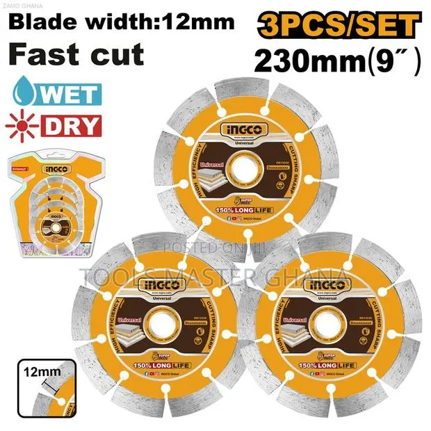 3 PCS Dry Diamond Disc Set - Dmd012308 · Photo 1