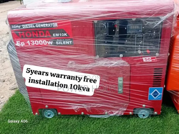 Noble Drive Honda Generator 10kv Diesel Engine 10kva Engine · Photo 1
