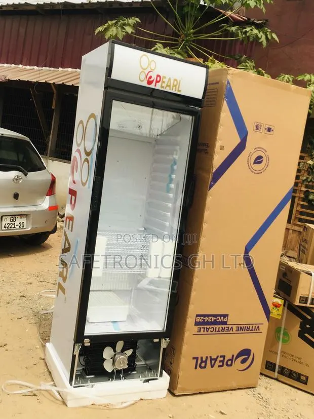 Glass Display Pearl Singledoor PVC-424-2B Electric Fridge · Photo 1