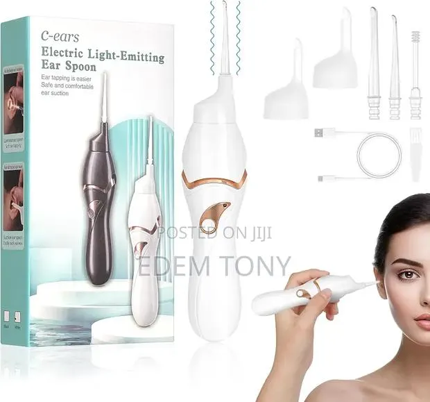 C-Ears Electric Light-Emitting Ear Spoon,(Ear Wax Remover) · Photo 1