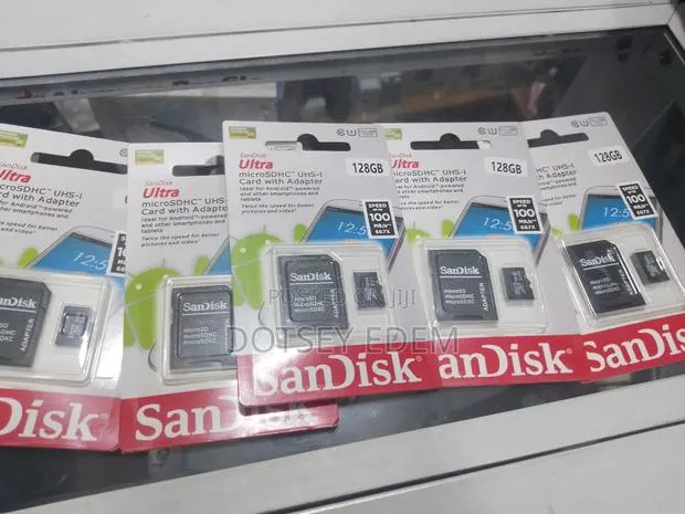 Quality Class 10 Sandisk 128gb Sd Card · Photo 1