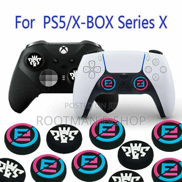 4pcs Thumb Stick Grip Cap for PS5 PS4 Xbox Series Controller · Photo 1