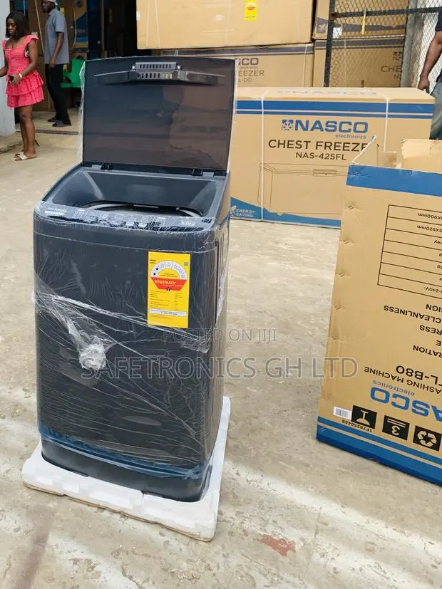 Super Sleek Nasco 8KG Top Load FullyAuto Washing Machine (NASTL-B80) · Photo 1