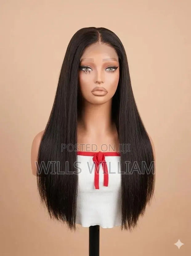 22inches Human Hair Wig (Straight Hair) for Sale. · Photo 1