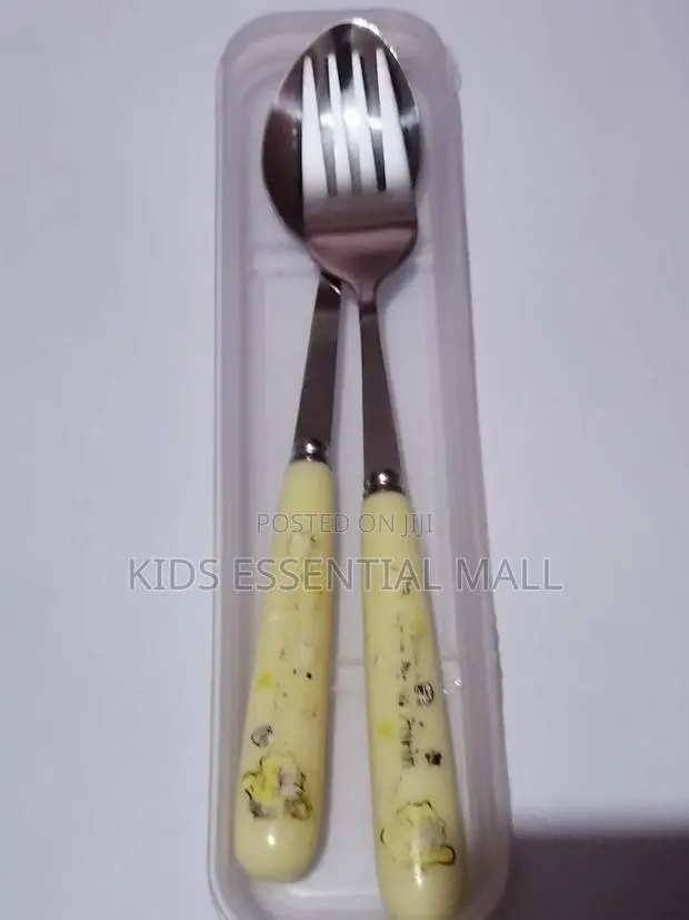Stainless Steel Cutlery Set With Case for Kids · Photo 1