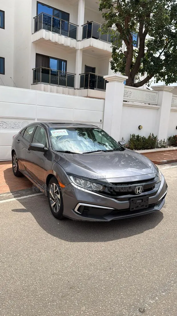 Honda Civic EX Sedan 2019 Gray · Photo 1