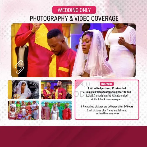 Wedding Coverage, Photography Only · Photo 1
