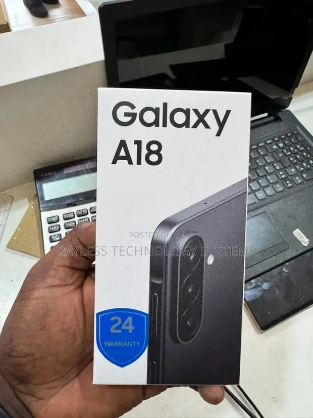 New Samsung Galaxy A18 128 GB Black · Photo 1