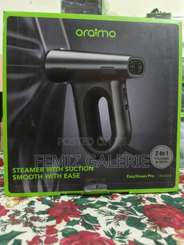 Oraimo EasySteam Pro Self-Attaching Portable Handheld Garment Steamer · Photo 1