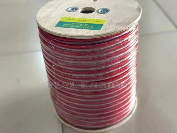 Speaker Cable Roll, 100m - Red · Photo 1