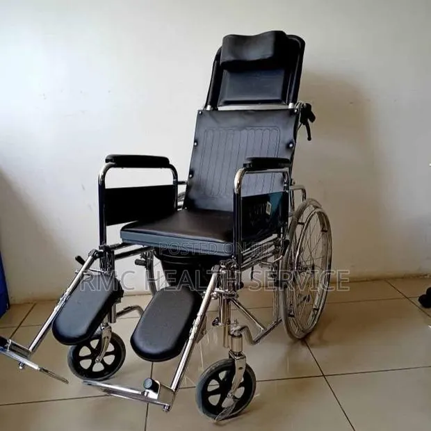 Commode Wheelchair Long Back (Abs) · Photo 1