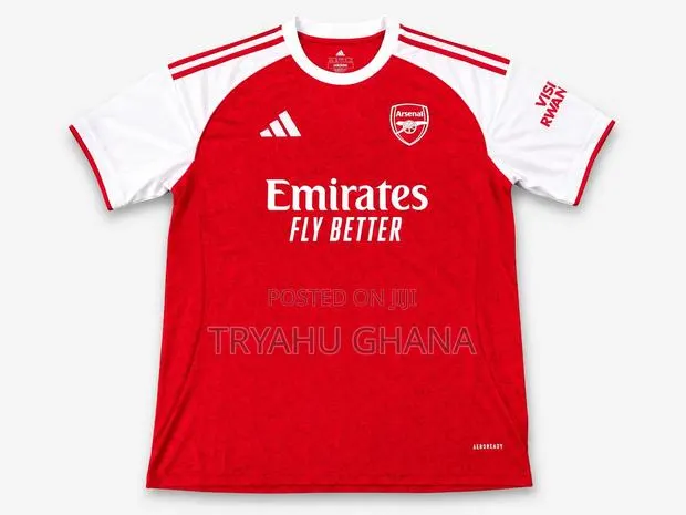 Shop Authentic Latest Arsenal Home 2026/2027 Jerseys at Tryahu Ghana · Photo 1