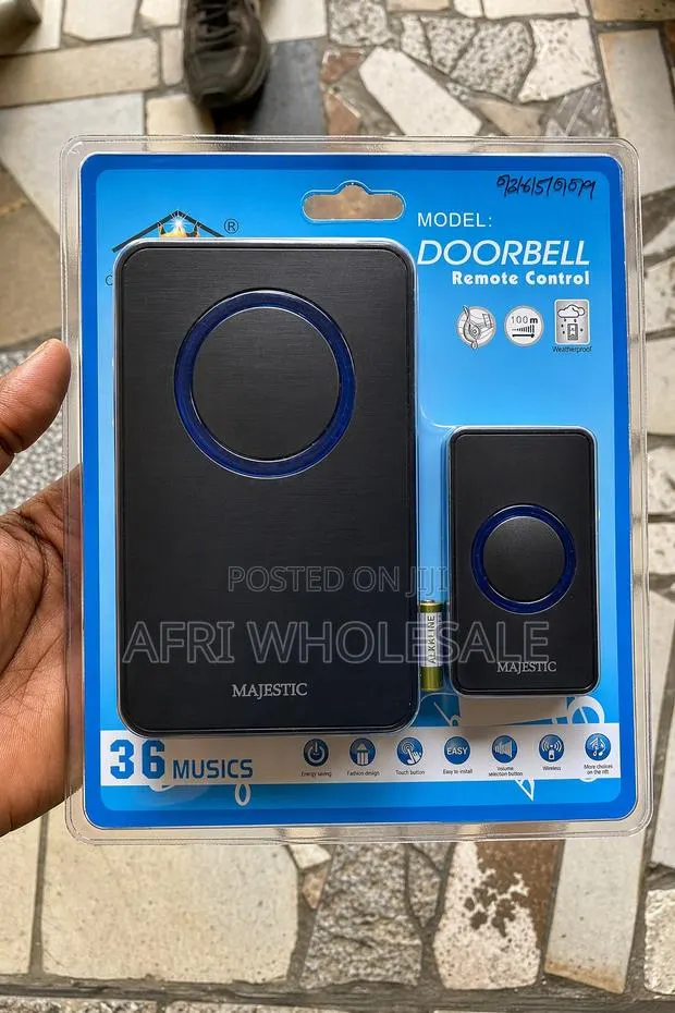 Wireless Waterproof Battery Intelligent Doorbell Remote Control Door · Photo 1