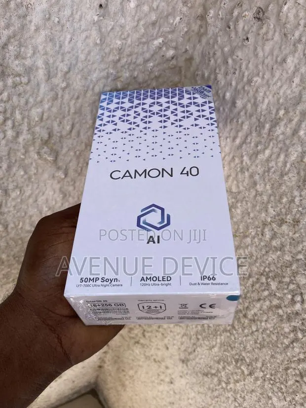 New Tecno Camon 40 256 GB Gray · Photo 1