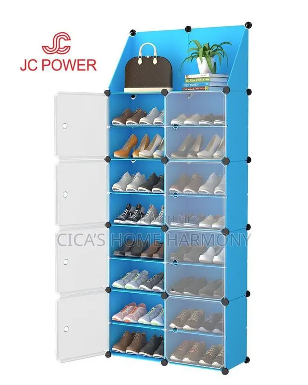 Authentic Plastic Cubes Shoe Organizer · Photo 1