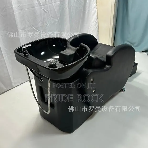 Quality All Black Shampoo Bed, Salon Chair · Photo 2