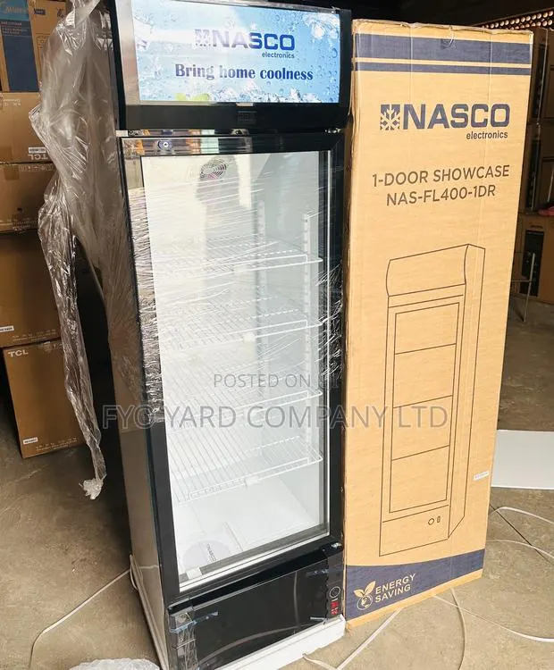 Energy Efficient Nasco Glass Door 358liter Display Refrigerator · Photo 1